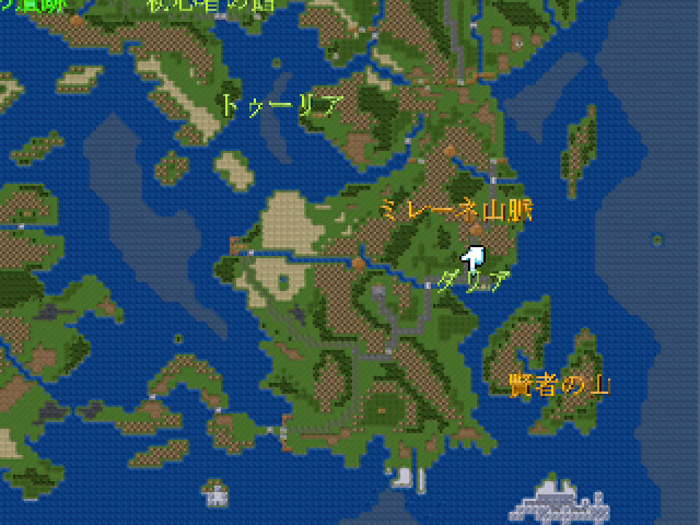 世界地図を広げる
